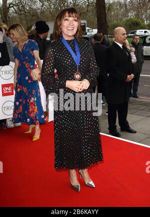 Lorraine Kelly attends the TRIC Awards 2020 held at the Grosvenor House, Park Lane in London. Stock Photo