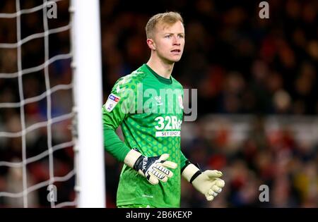 Middlesbrough goalkeeper Aynsley Pears Stock Photo Alamy