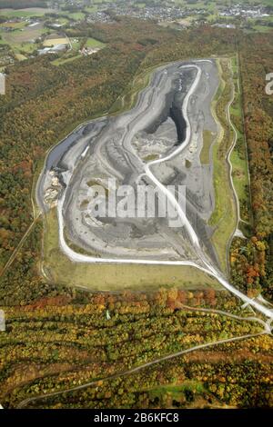 , northern heap Haniel in Bottrop, 26.10.2012, aerial view, Germany, North Rhine-Westphalia, Ruhr Area, Bottrop Stock Photo