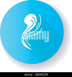 gas smell glyph icon vector illustration Stock Vector Image & Art - Alamy