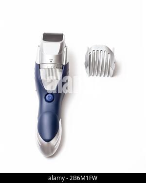 Electric shaver trimmer isolated on white background Stock Photo