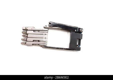Bike multi tool isolated Stock Photo