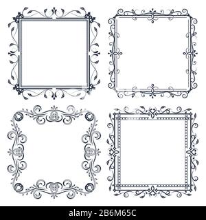 Vintage ornamental frames Stock Vector