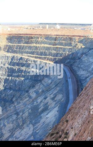 Gwalia mine at Gwalia, Western Australia Stock Photo