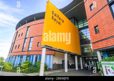 Hope Building, Salford Royal Hospital, Greater Manchester Stock Photo