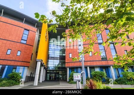 Hope Building, Salford Royal Hospital, Greater Manchester Stock Photo