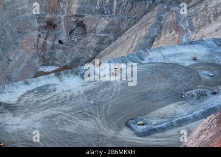 Gwalia mine at Gwalia, Western Australia Stock Photo