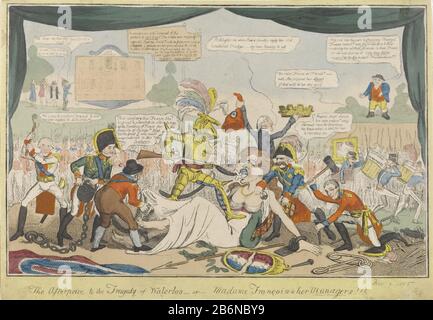 The defeat at Waterloo 18 june 1815. Napoleon, Napoleon Bonaparte ...