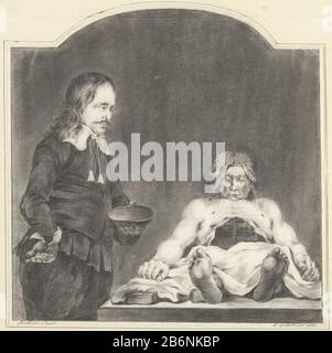 Gedeelte van de Anatomische les van Dr Deyman Part of the Anatomy Lesson of Dr. Deyman Object Type : Drawing Object number: RP-T 1989-139 Manufacturer : artist J. Dillhoffnaar painting by Rembrandt van Rijn Date: 1760 Physical features: black chalk material: paper chalk Dimensions: H 298 mm × W 292 mm Subject: picture, painting reversals or artefacts and man -made objects (buildings excluded) (with NAME) historical person (REMBRANDT) - other representations to Which the NAME of a historical person May be attached (REMBRANDT) anatomy lessonWie: Joannes Deyman Stock Photo