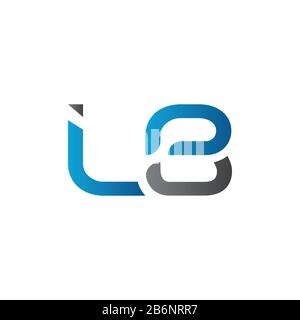 Initial LB letter Business Logo Design vector Template. Abstract Letter LB logo Design Stock Vector