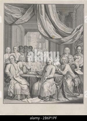 tafel sitting around a table and clergy 