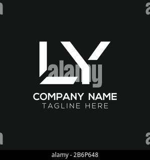 Initial LY letter Business Logo Design vector Template. Abstract Letter LY logo Design Stock Vector