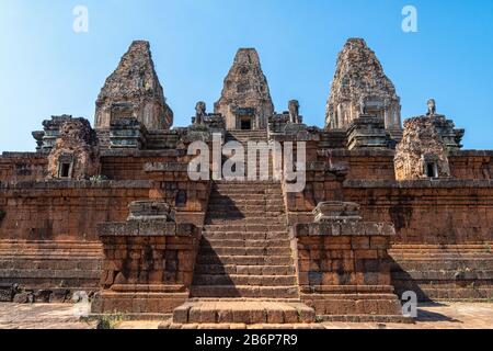 The Pre Rup Temple complex in Cambodia Stock Photo