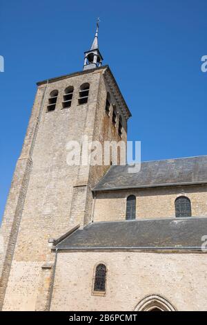 Jargeau village in Loiret department in France Stock Photo