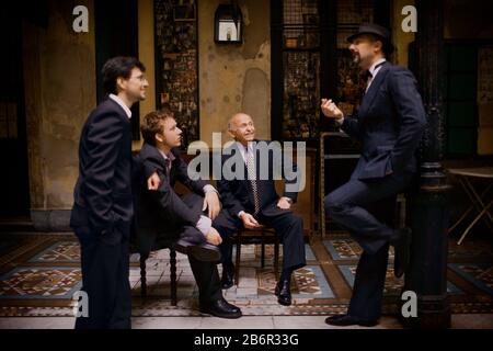 View of a group of professionals having a jolly time. Stock Photo