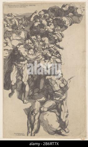 The Last Judgment - By Michelangelo, 1541 Stock Photo - Alamy