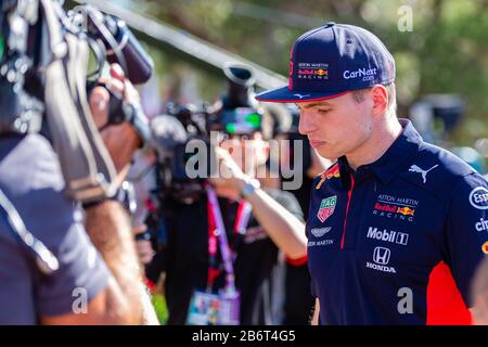 Melbourne, Australia, 12 March, 2020. Max Verstappen (33) driving for Red Bull Racing Honda during the Formula 1 Rolex Australian Grand Prix, Melbourne, Australia. Credit: Dave Hewison/Alamy Live News