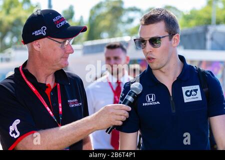 Melbourne, Australia, 12 March, 2020. Daniil Kvyat (26) driving for Scuderia Toro Rosso Honda during the Formula 1 Rolex Australian Grand Prix, Melbourne, Australia. Credit: Dave Hewison/Alamy Live News Stock Photo