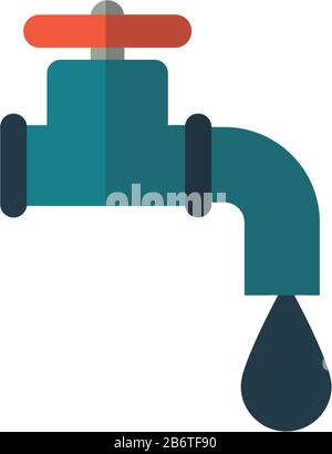 key dripping oil on white background vector illustration design Stock Vector