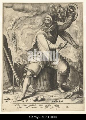 The choleric temperament (the element of fire), The four temperaments ...