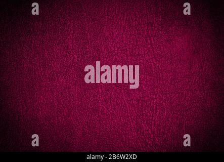 The texture of pink red leather. Background Stock Photo
