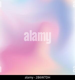 Abstract trendy gradient pastel color blurred background. Vector illustration Stock Vector