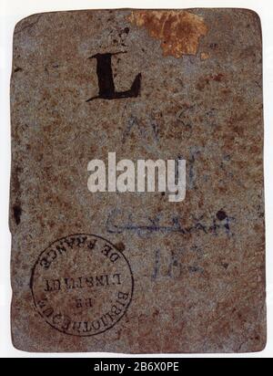 Leonardo da Vinci. Binding of ''Manuscript K''. 16th century Stock ...