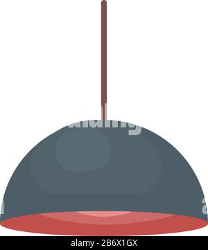 Kitchen lamp, illustration, vector on white background. Stock Vector