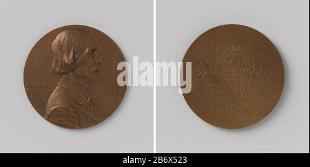 Josef, Ritter von Storck, Penning beaten by order of art industrials ...