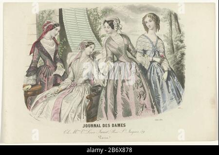 Journal des Dames, Juin 1850, No 1608 Ch Mme Louis Janet () Four