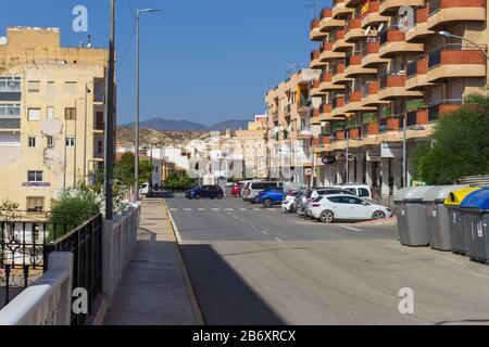 Albox a Small Rural Town in Andalusia Spain Stock Photo