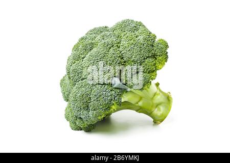 Broccoli isolated on white background Stock Photo