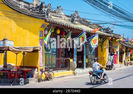 Ong Pagoda (Chua Ong), Hoi An Ancient Town, Quang Nam Province, Vietnam Stock Photo