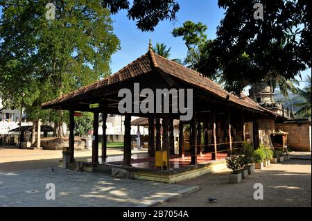 Sri Lanka, Kandy, Natha devale temple Stock Photo