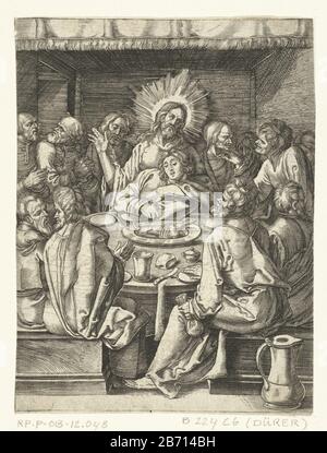 Laatste Avondmaal Passie Van Christus Serietitel Last Supper