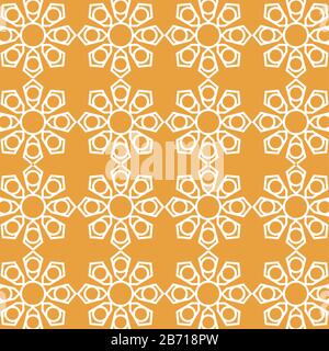 India mandalas ramadan kareem pattern Stock Vector