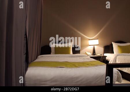 Comfort bedroom in luxury style Stock Photo