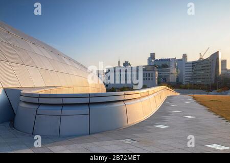 Dongdaemun Design Plaza, Seoul, South Korea Stock Photo