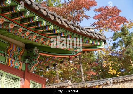 Changdeokgung Palace (UNESCO World Heritage Site), Seoul, South Korea Stock Photo