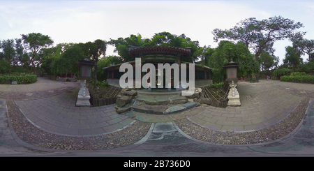 360 degree panoramic view of The largest royal mansion in Beijing