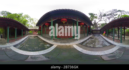 360 degree panoramic view of The largest royal mansion in Beijing