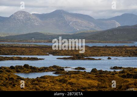 Lake in Callancruck on the Wild Atlantic Way in Ireland Stock Photo