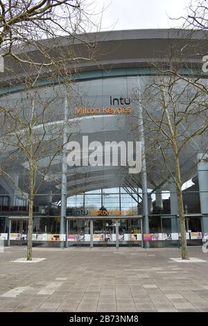 Intu shopping centre in Milton Keynes.  Intu are currently (March 2020) said to be under threat of closure. Stock Photo