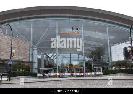 Intu shopping centre in Milton Keynes.  Intu are currently (March 2020) said to be under threat of closure. Stock Photo