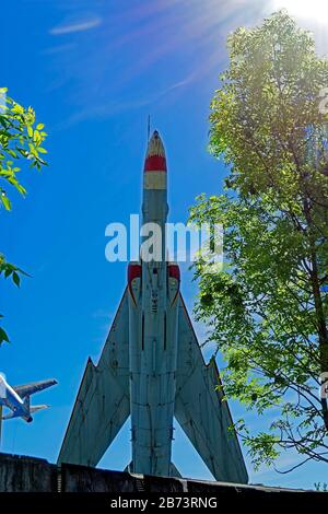 Germany, Rhineland-Palatinate, Speyer, in the technology museum, SchUM town, technology museum of Speyer, airplane, place of interest, museum, tourism Stock Photo