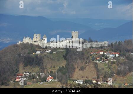 Old castle Celje Stock Photo