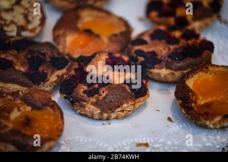 delicious czech bakery breakfast dishes Stock Photo