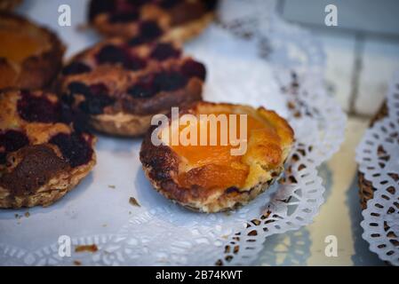 delicious czech bakery breakfast dishes Stock Photo