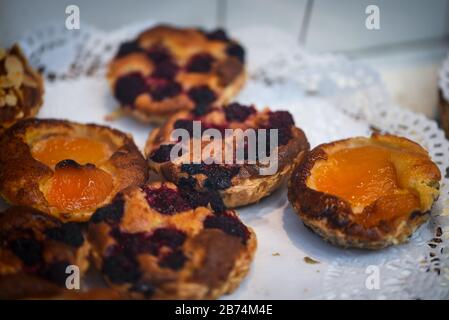 delicious czech bakery breakfast dishes Stock Photo