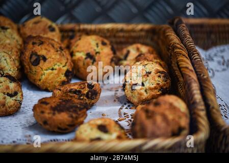 delicious czech bakery breakfast dishes Stock Photo